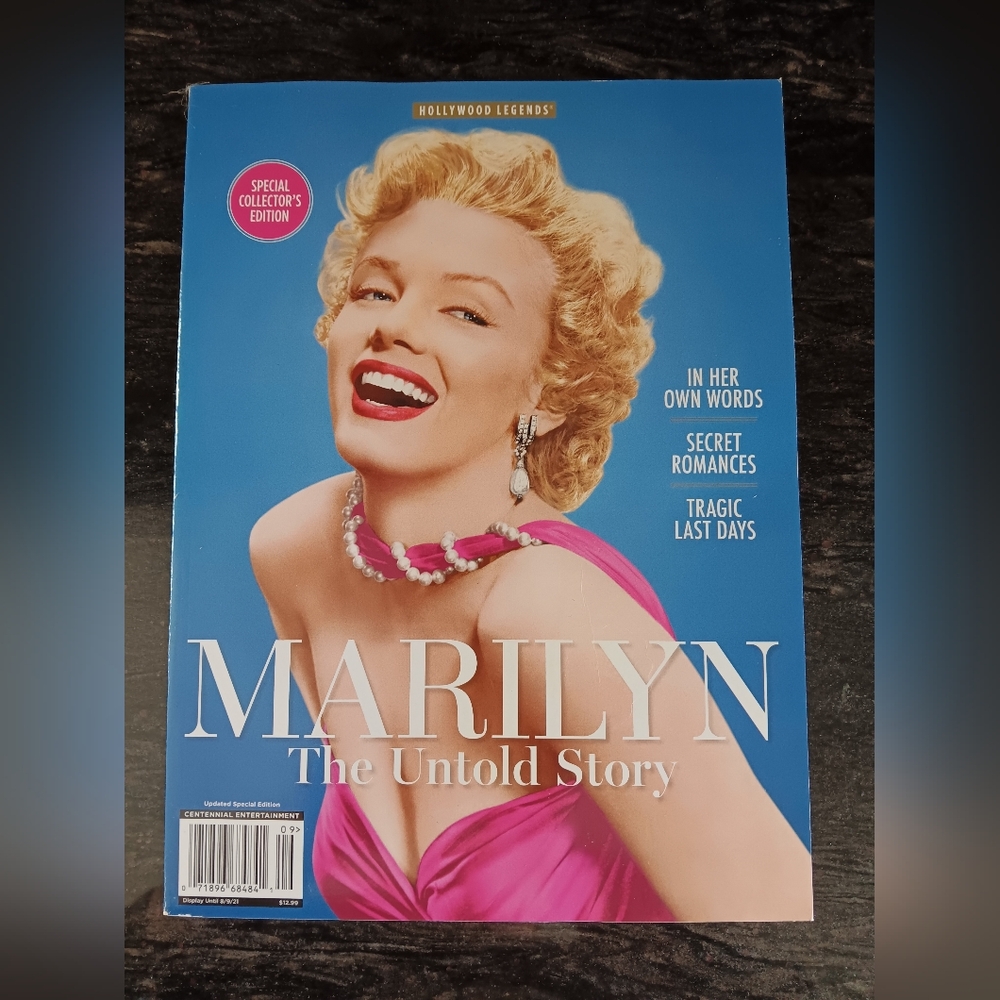 Vintage Hollywood Legends Marilyn The Untold Story Magazine